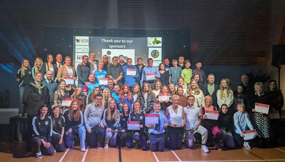 Local sports teams and community members celebrated at NWL Let's Get Active Awards (Photo: NWLDC)