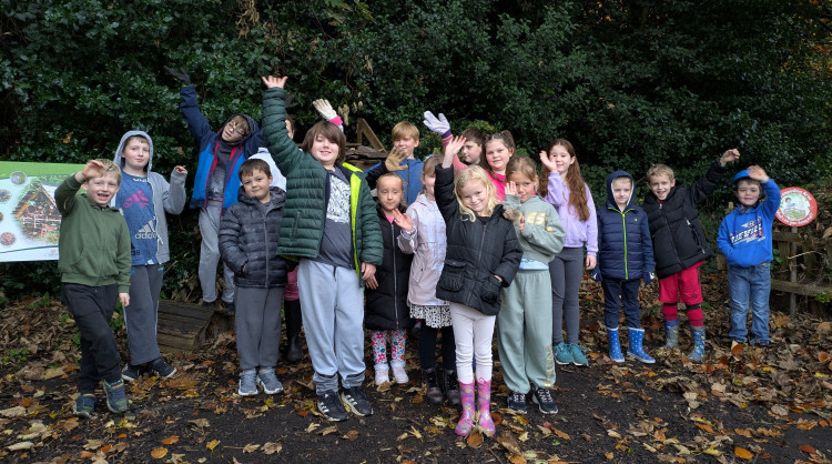 Schoolchildren have helped bring a splash of colour to Congleton (Credit: CTC)