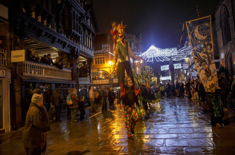 Chester's Winter Watch parade will return to the city this week (Image via: Cheshire West and Chester Council)