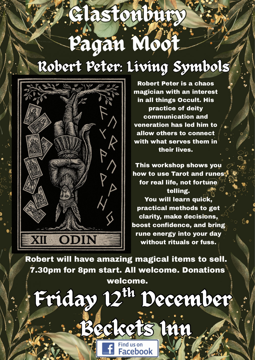 Glastonbury Pagan Moot — Robert Peter: Living Symbols