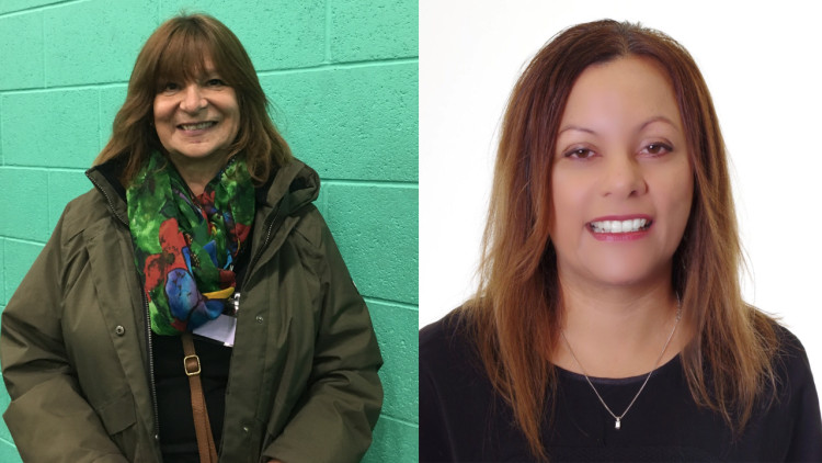 Cllr Jill Hood (left) and Dr Rachel Gallyot, interim chief medical officer at Staffordshire and Stoke-on-Trent ICB (right) (images via LDRS and Stoke and Staffordshire ICB)