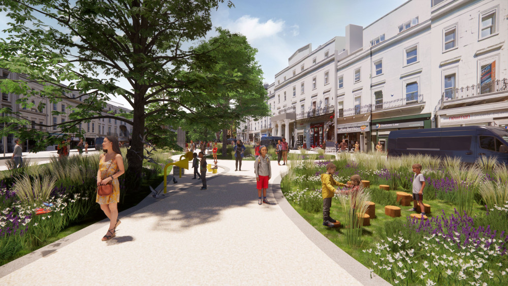 And after more than 3,100 responses, 76 percent either agreed or strongly agreed with the masterplan.Euston Gardens view (image supplied)