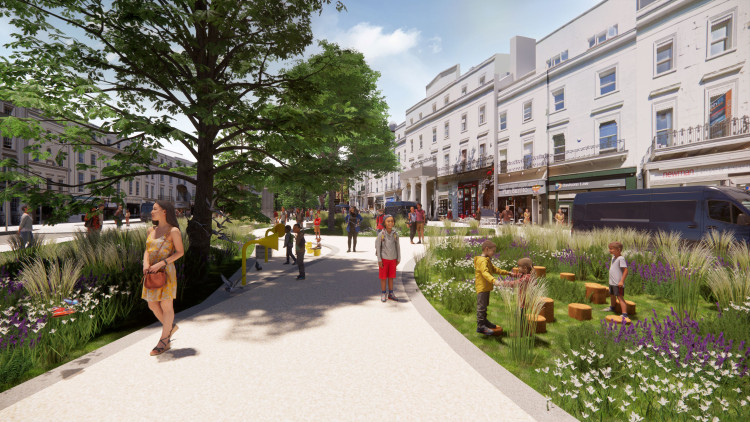 And after more than 3,100 responses, 76 percent either agreed or strongly agreed with the masterplan.Euston Gardens view (image supplied)