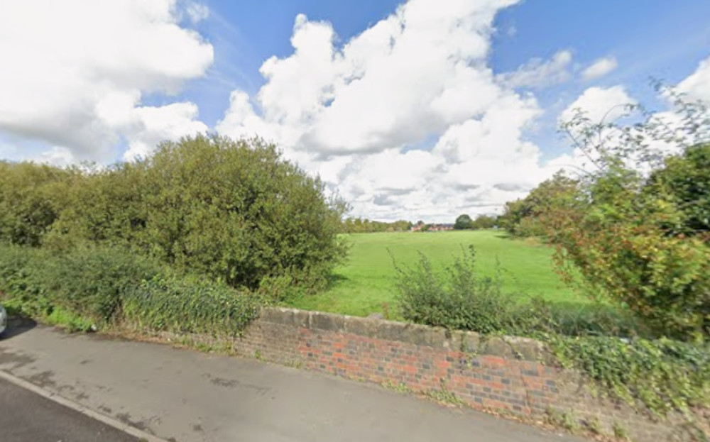 The new homes would be built on land off Magdalen Road, Blurton (image via Google Street View)
