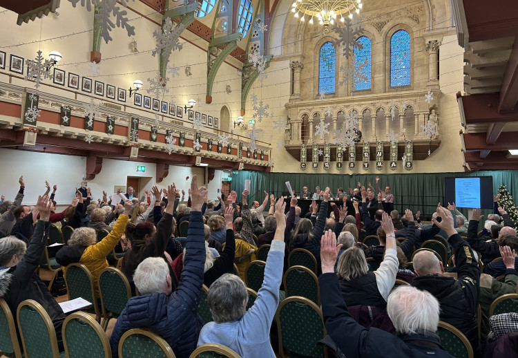 Congleton Museum members votes by 93 votes to four in favour of calling on former chair Ian Doughty to resign (Credit: Congleton Museum)