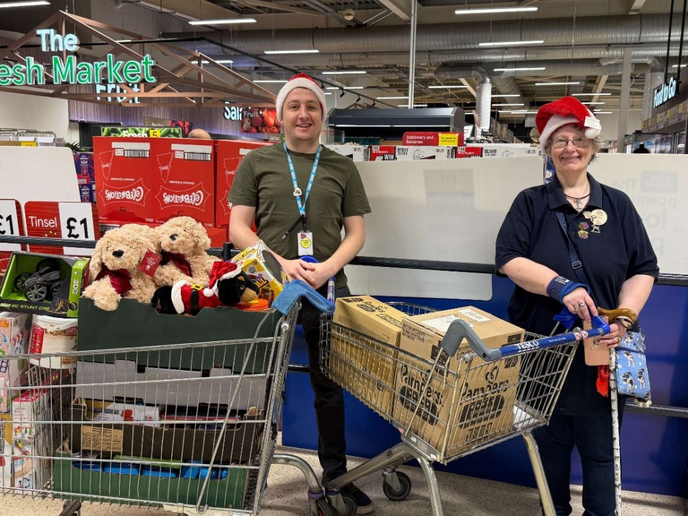 Tesco Congleton has launched a Christmas Toy Appeal (Credit: Tesco)