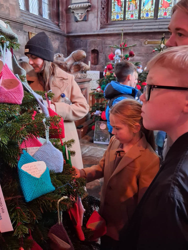 Richmond Villages Nantwich recently participated in the much-loved Nantwich Christmas Tree Festival (Photo: Richmond Villages Nantwich).