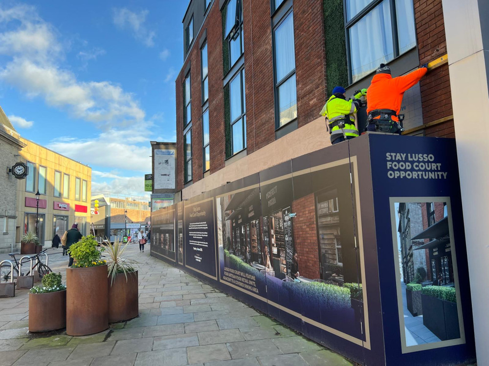 The Stay Lusso food court is almost ready to welcome its first customers (Credit: Nub News)
