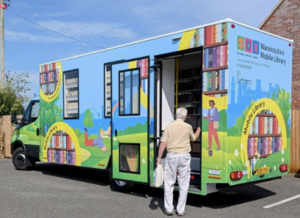 Warwickshire's Mobile Library Service spans 8,000 miles yearly on 32 routes(image supplied) 