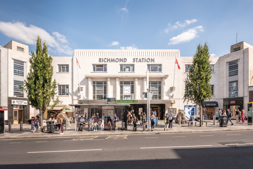 Richmond station’s Art Deco restoration has earned a National Railway Heritage Award (credit: South Western Railway).