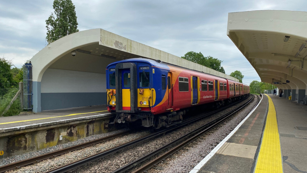 One of South Western Railway’s long-serving Class 455 units, set for retirement after more than 40 years on the network (credit: South Western Railway).