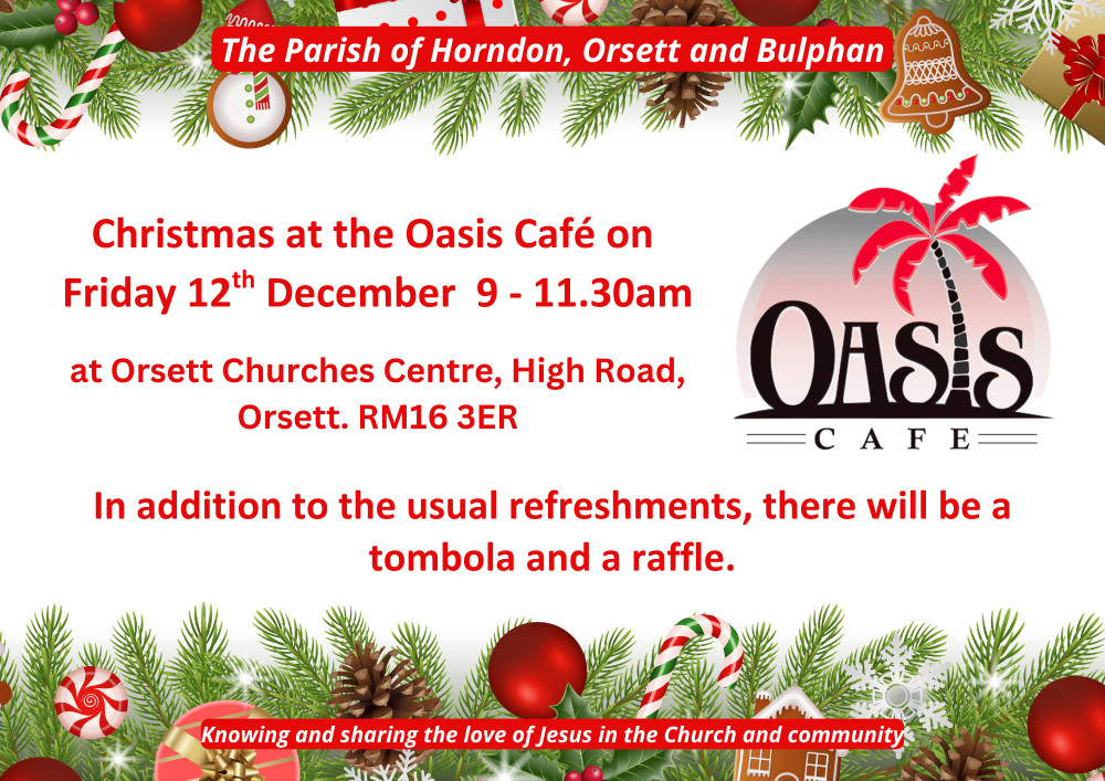 Christmas at Oasis Cafe