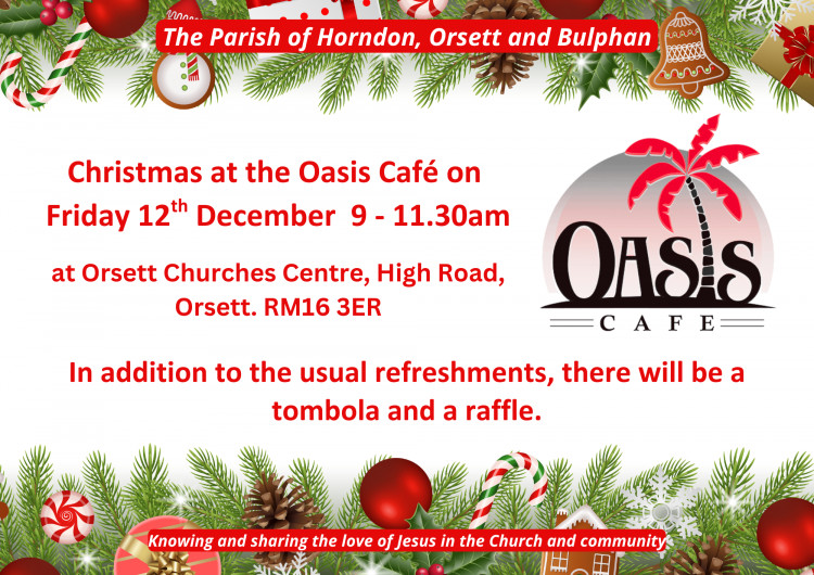 Christmas at Oasis Cafe