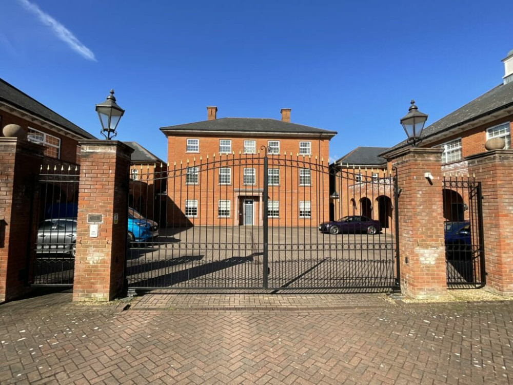 The luxurious three-bedroom apartment located on Brackenwood Mews, Wychwood Park, Weston (Photo: James Du Pavey).