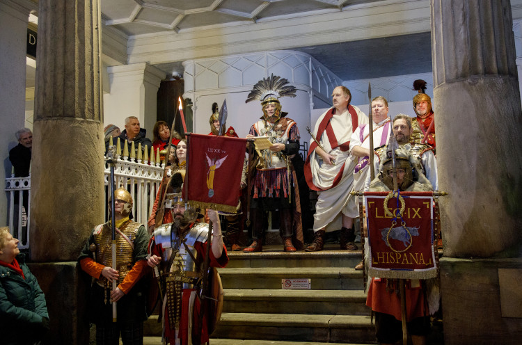 The emperor will address his subjects on Eastgate Street (Image via: Cheshire West and Chester Council)