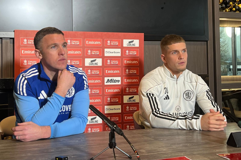 John Rooney and Lewis Fensome preview Macclesfield FC's FA Cup second round match at Slough Town (Credit: Nub News)