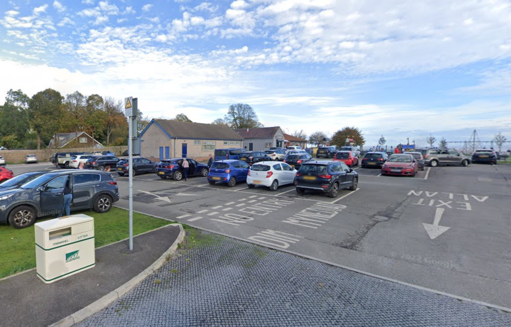 Penarth Cliff Walk car park