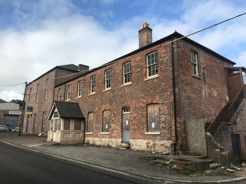 The former military hospital as it is today.