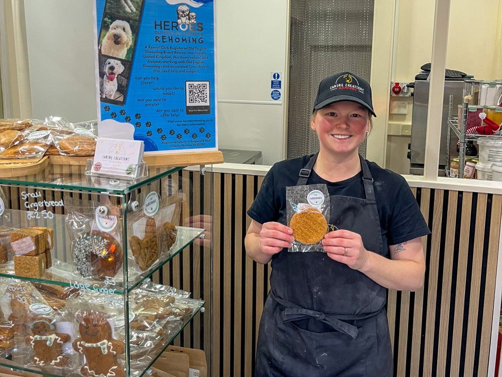 Canine Creations Cheshire’s Local Barkery has launched monthly charity dog biscuits supporting local animal organisations (Photo: Jonathan White).