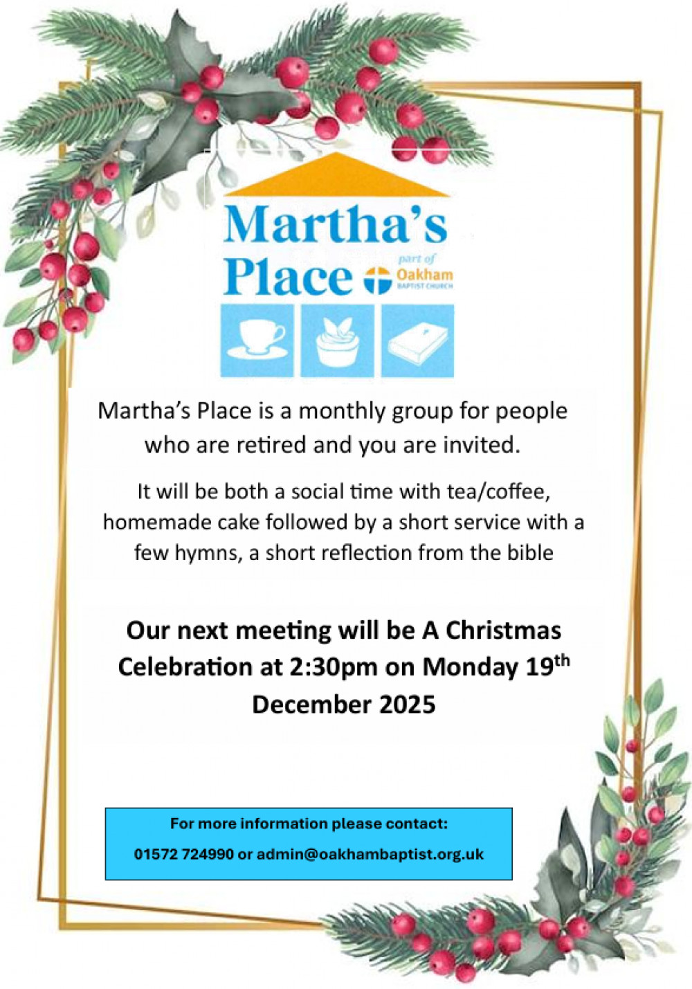 MARTHA'S PLACE CHRISTMAS 