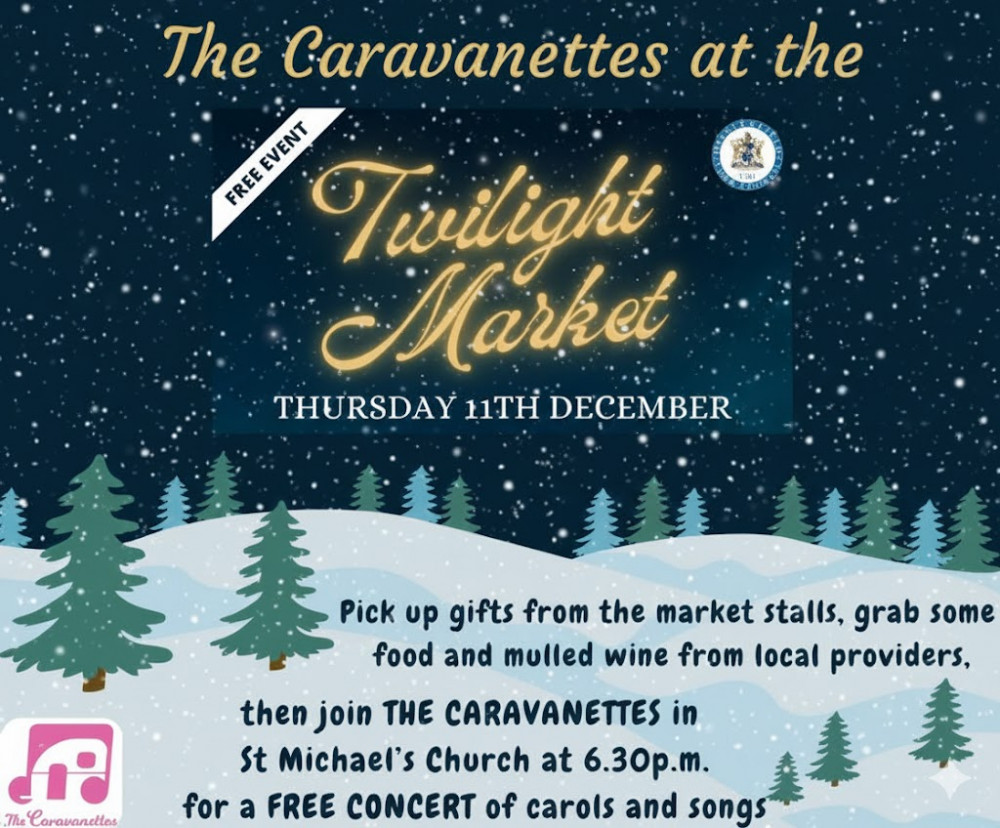 The Caravanettes at the Twilight Market 
