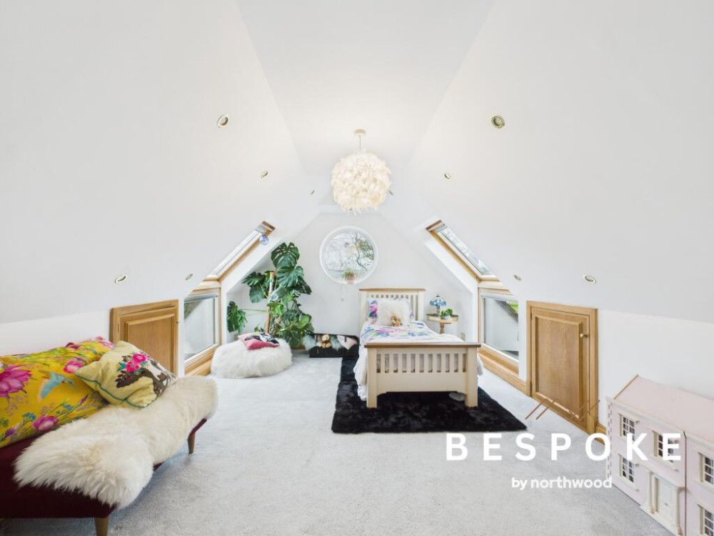 One of six bedrooms (Credit: Bespoke by Northwood)