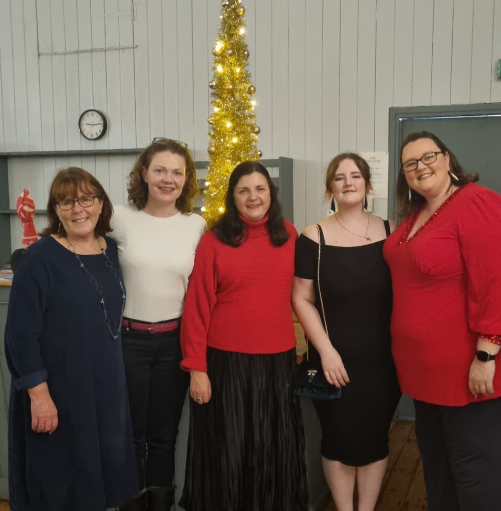 tastelifeUK team at a fundraising event fundraising event  at Maxstoke Village Hall (image by tastelife)