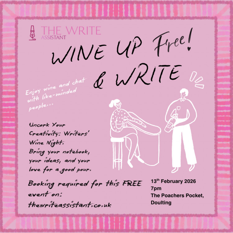 Writers Wine Night with The Write Assistant 