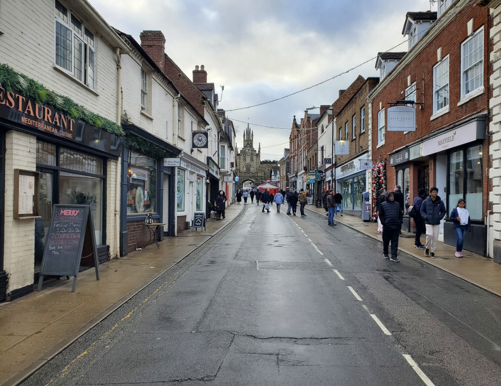 Warwick's Smith Street debuted its new Christmas Market  (image via Geoff Ousbey)