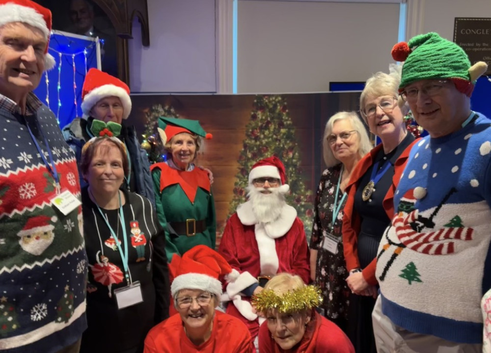 Congleton Museum welcomed visitors to a Santa's grotto experience over the weekend (Credit: Congleton Museum)