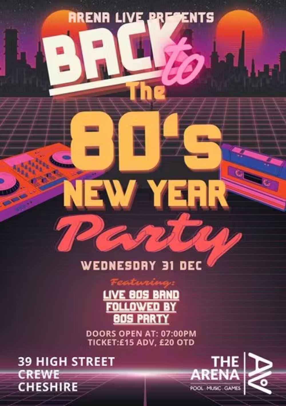 New Year's 80s Party