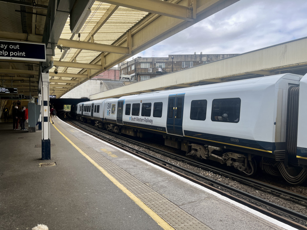 A fatal incident at Wimbledon station has led to delays on South Western Railway services through Richmond (credit: Nub News).