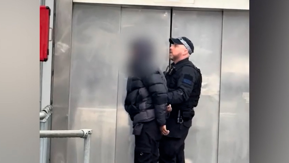 Three people were arrested following a robbery and pepper spray incident at Heathrow Terminal 3 which saw a three-year-old girl injured (credit: SWNS).