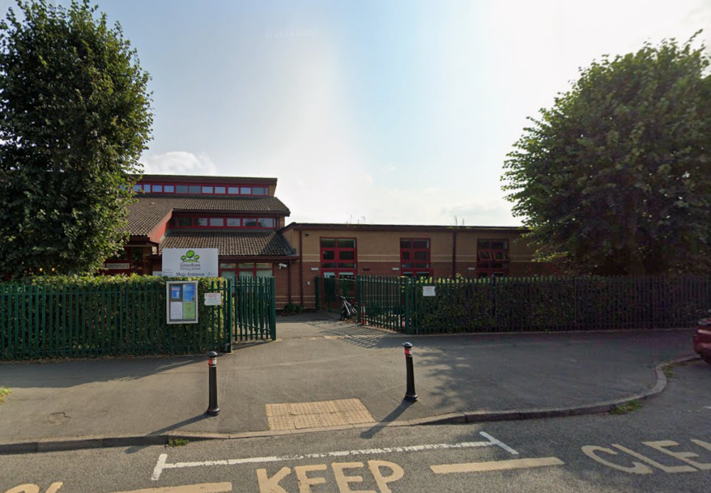 Solar panels will coming to Woodloes Primary School (image via Google Maps)