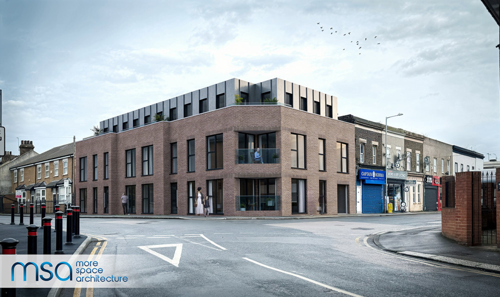 How the proposed development would look. 