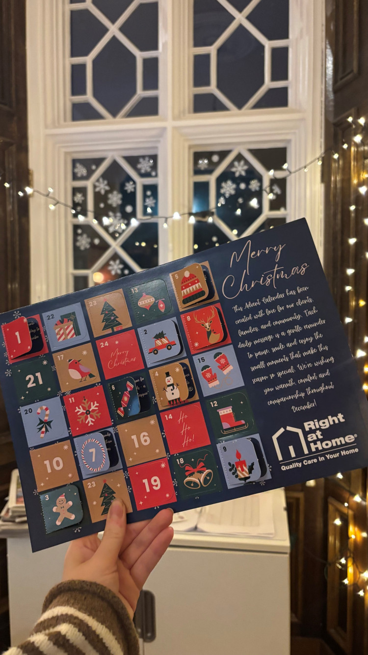 Right at Home South Cheshire is bringing festive cheer again with their advent calendars. (Photo: Right at Home South Cheshire)  