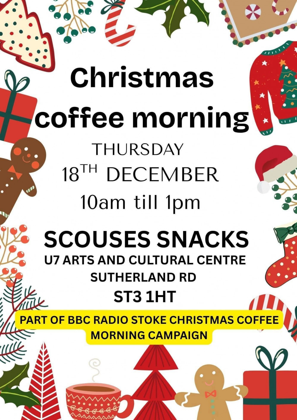 Christmas coffee morning 