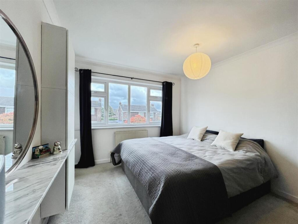 One of three bedrooms (Credit: Stephenson Browne)