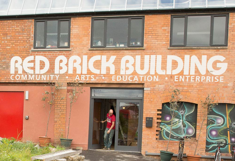 The Red Brick Building, Glastonbury — now likely to be listed as an asset of community value. 