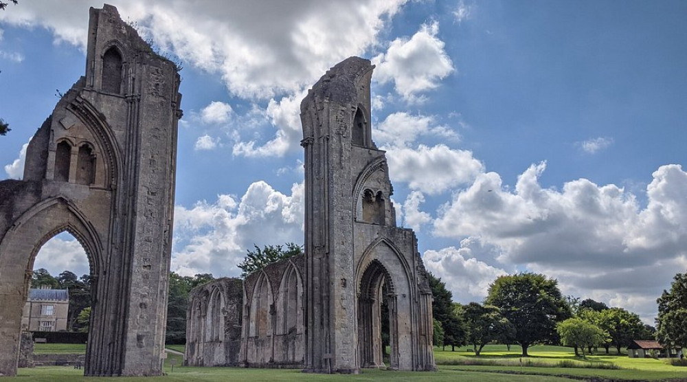 Glastonbury Abbey’s new visitor centre was funded by the National Lottery Heritage Fund as part of the Town Deal.