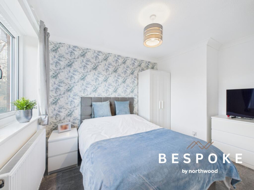 One of three bedrooms (Credit: Bespoke by Northwood)