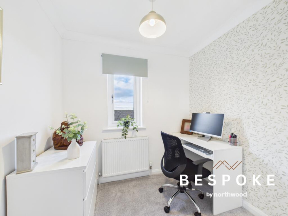 One of three bedrooms (Credit: Bespoke by Northwood)