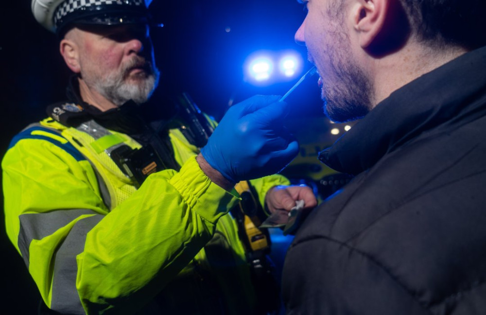Increased police patrols are taking place across Cheshire this festive period, in a crackdown on drink and drug driving (Photo: Adur and Worthing Police).