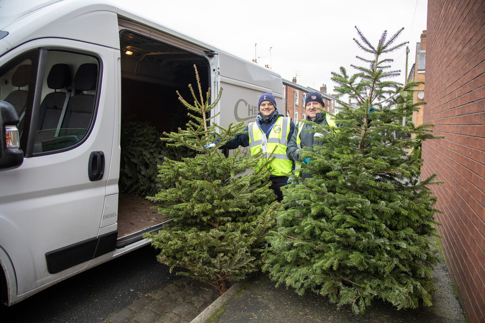 The East Cheshire Hospice Christmas Tree Collection returns in January 2026 (Credit: East Cheshire Hospice)
