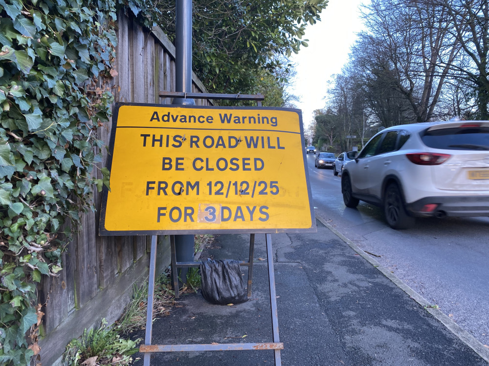 Roadworks are coming to Kenilworth (image by Nub News)