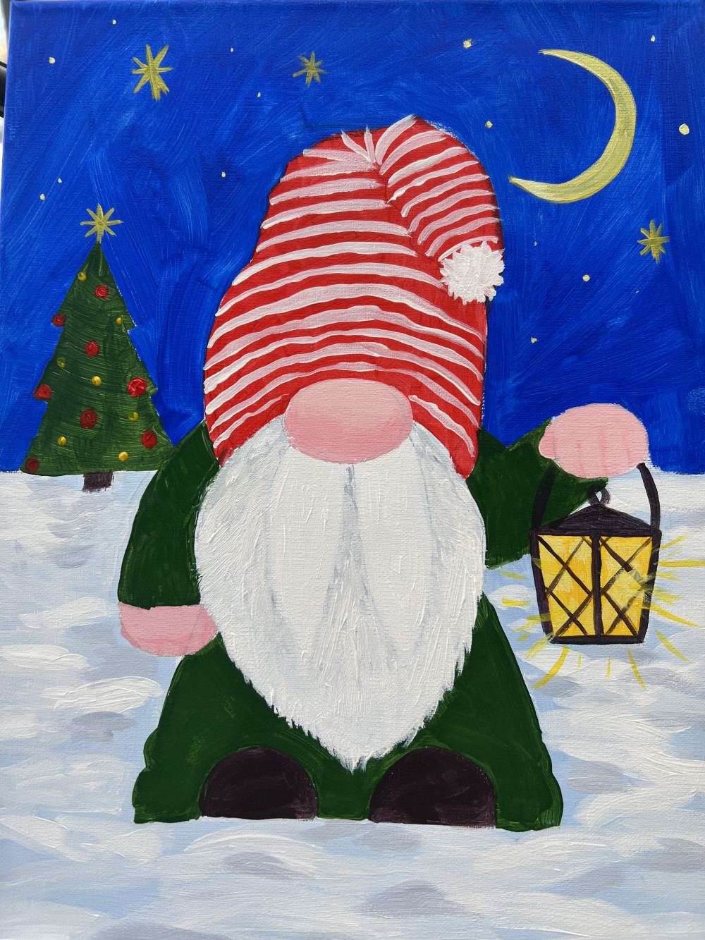 Paint a Festive  Gonk!