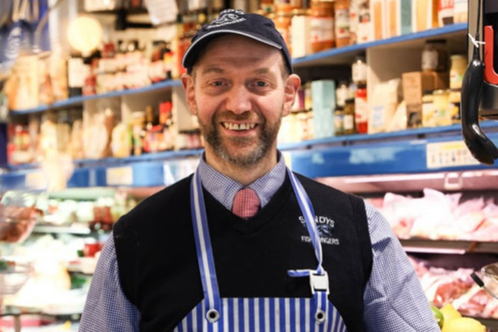Residents have been invited to the memorial of the late Stuart William Sandys, former owner of Sandys Fishmongers, at St Mary’s Church (credit: Sandys Fishmongers).