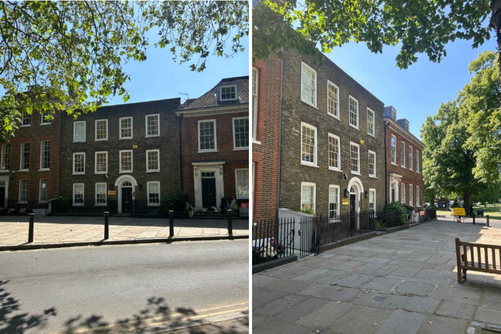 Developers have applied to convert 31 The Green from a vacant bank office into a private residence (credit: Planning application).