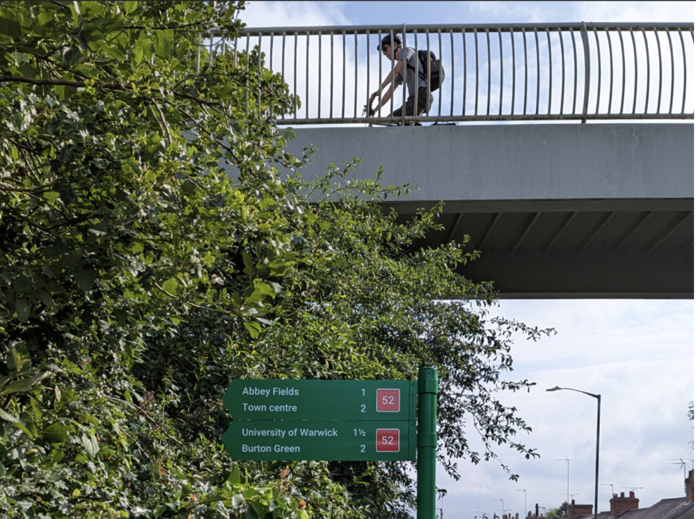 Active Travel England has provided a major funding boost for Warwickshire County Council (image via WCC)