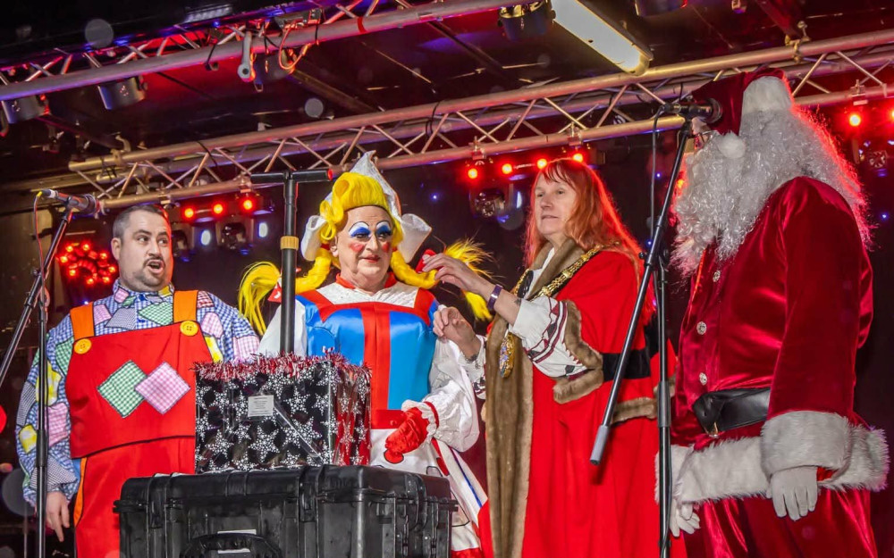 Crewe Lyceum's slapstick panto favourites, Malcolm Lord and Ste Johnston, are back to perform Jack and the Beanstalk for Christmas 2025, launching on Friday 12 December (Photo: Crewe Town Council).